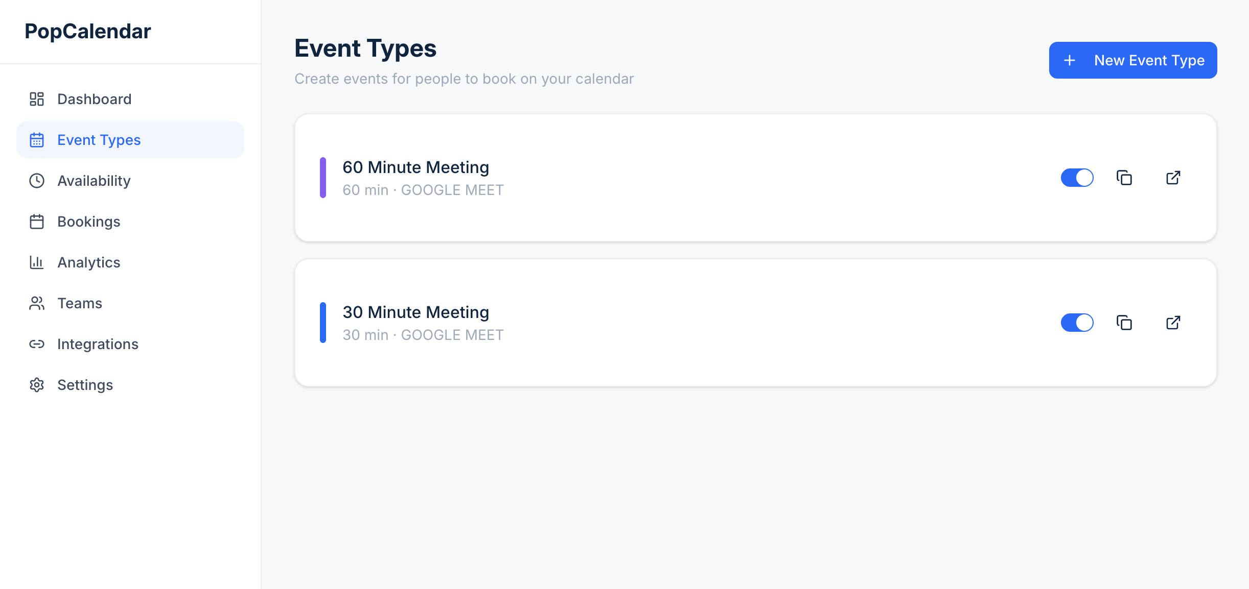 Appointment Scheduler Screenshot